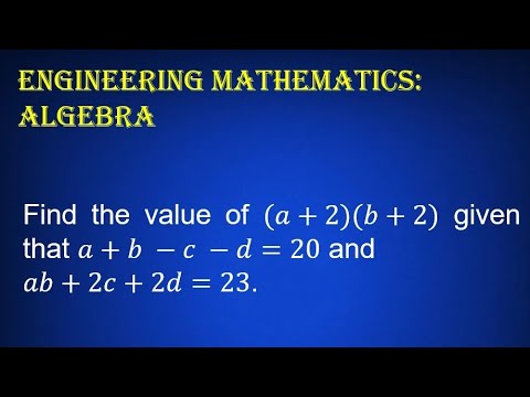 Engineering Mathematics: Algebra