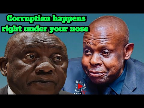 Dr John Hlophe (MK Party) grilling Cyrill Ramaphosa