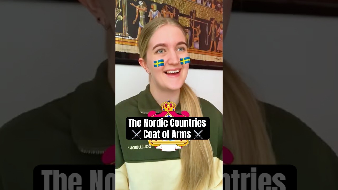 Nordic Countriesโ Coat of Arms ๐ฉ๐ฐ๐ธ๐ช๐ณ๐ด๐ฎ๐ธ๐ซ๐ฎ