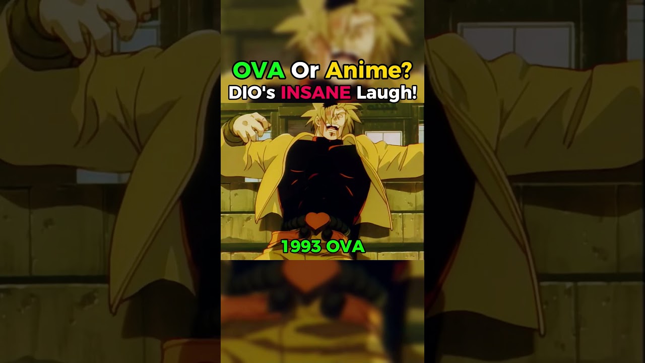 OVA vs. Anime: DIO's Epic Laugh 😱