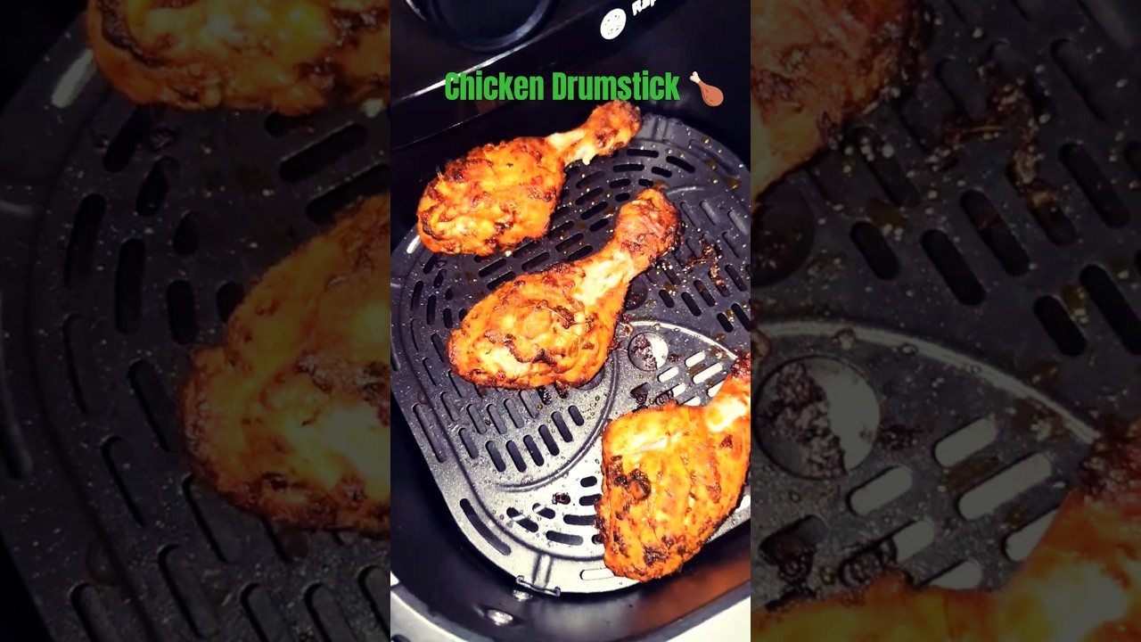 20-min Crispy Chicken Drumsticks with Philips AirFryer 🍗