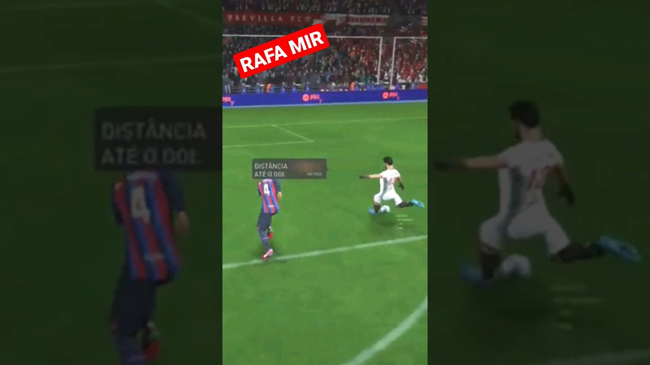 Chutaço de RAFA MIR de longe para fazer gol do SEVILLA!! #shorts #fifa23 #ps5 #laliga #sevilla