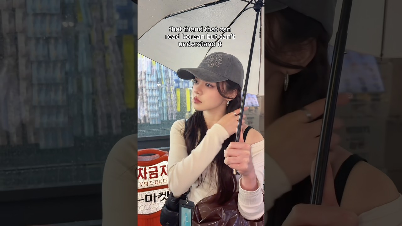 The Friend Who Can Speak Korean but Struggles to Understand