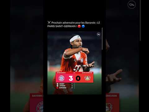 React au 3-0 du Bayern Munich contre Lerverkusen #bayernmunich #leverkusen #bundesliga #football