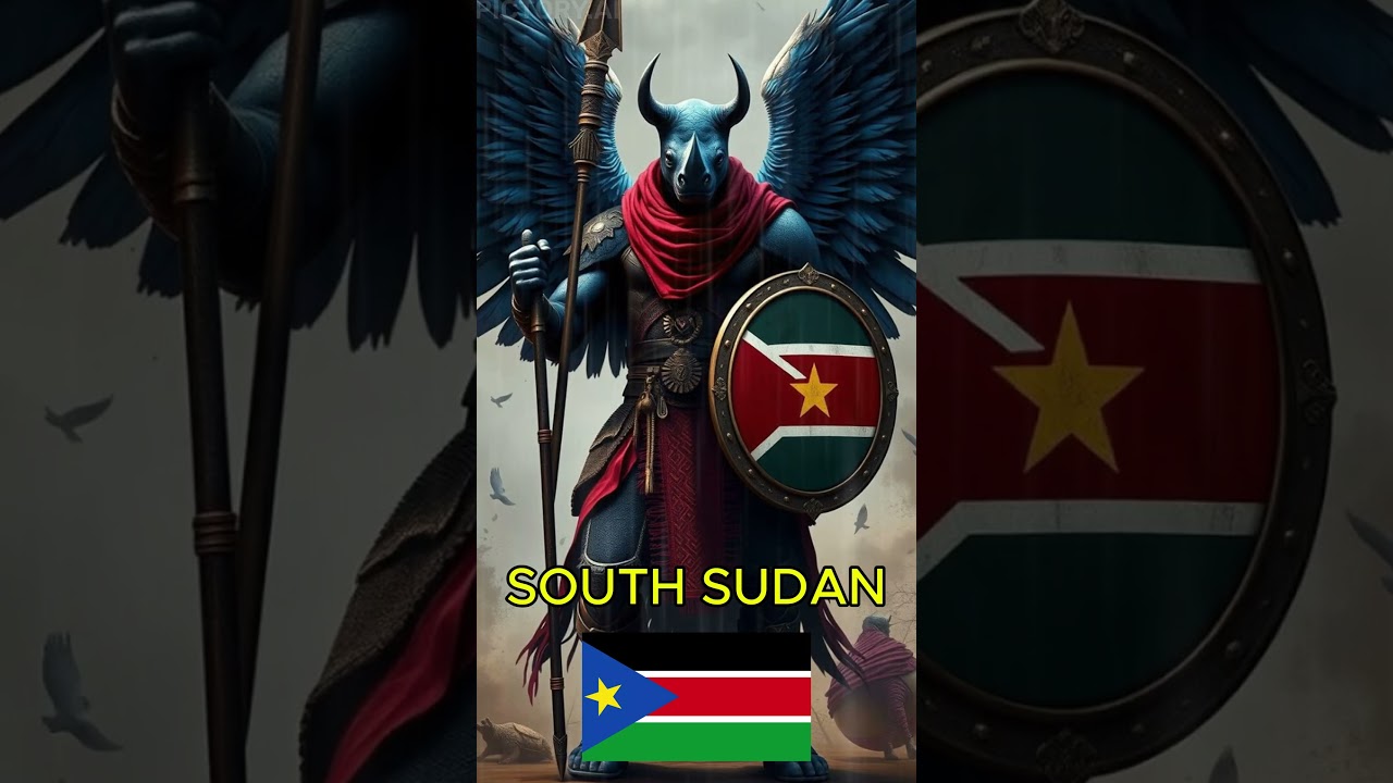 East African Countries as Animal Warriors! 🦁🔥