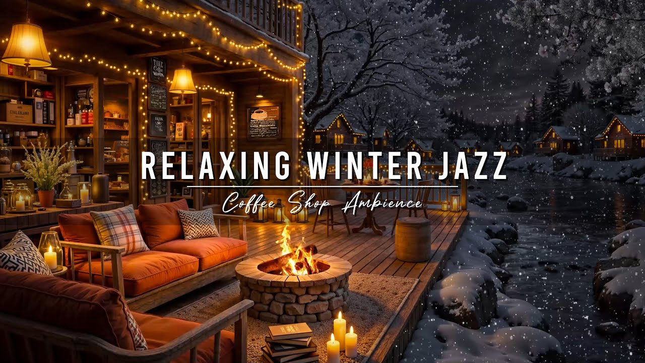 Relaxing Jazz for Work & Study ❄️ Cozy Winter Vibes