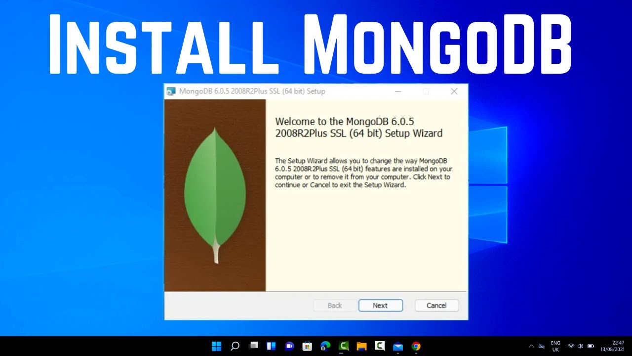 Install MongoDB 6 on Windows 10/11 🖥️
