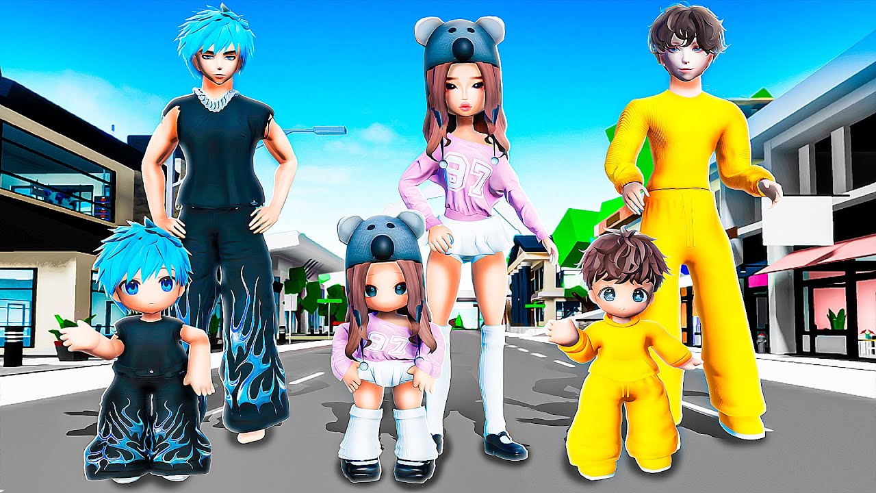 Building a Realistic Family in Brookhaven 👶