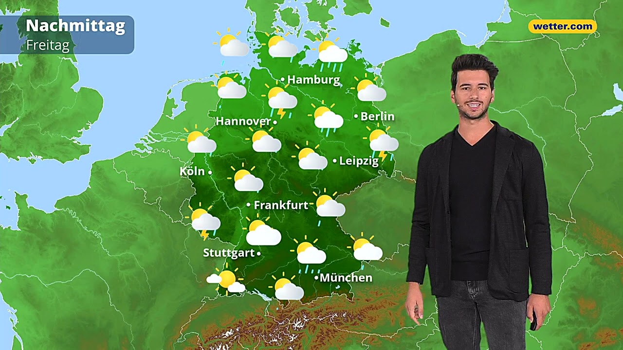 Wetter morgen: Gewitter möglich in ganz Deutschland ⚡