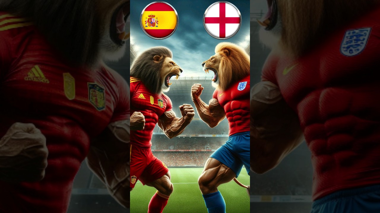 Spain vs England: Euro 2024 Final Showdown ⚽ | Epic 4K Highlights