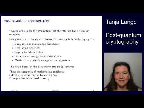 Post-quantum cryptography -- trailer