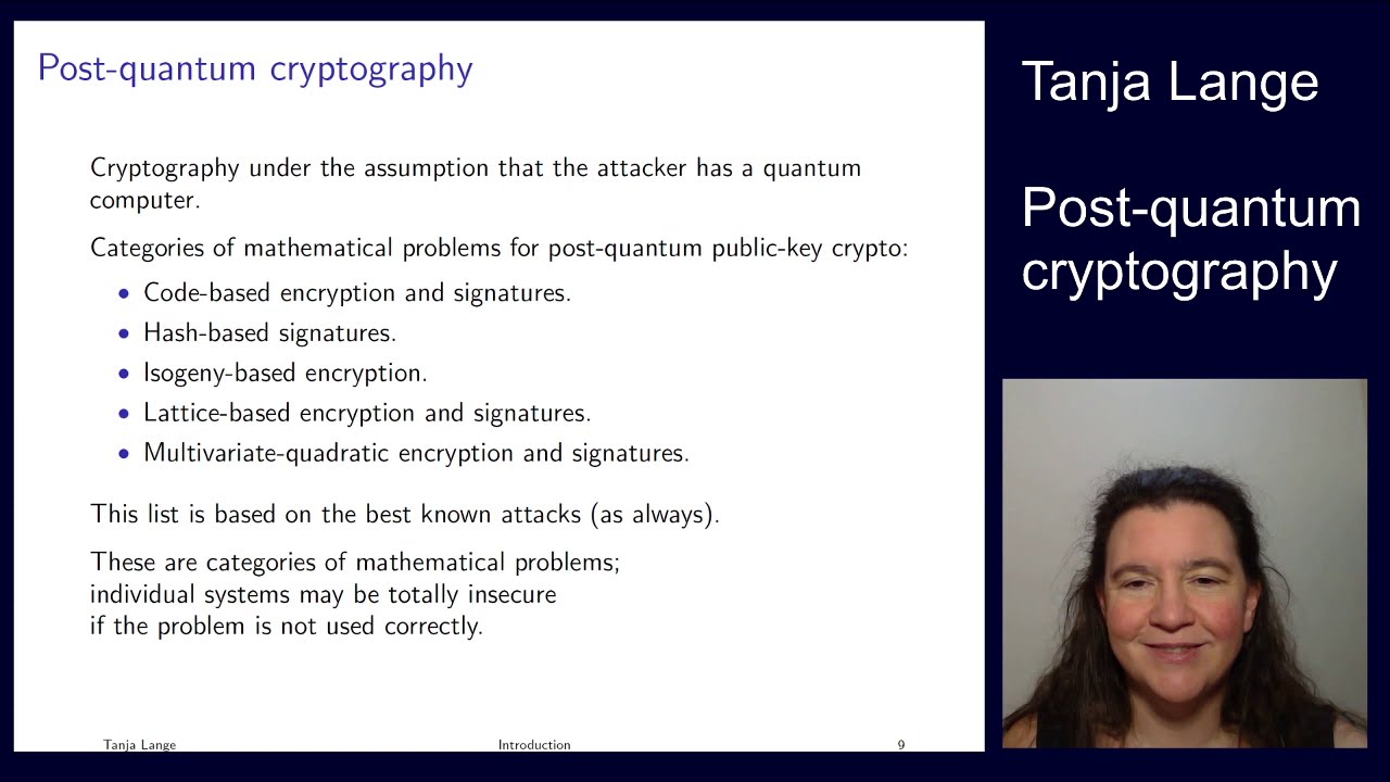 Post-Quantum Cryptography 🎓 | MasterMath Lectures Preview