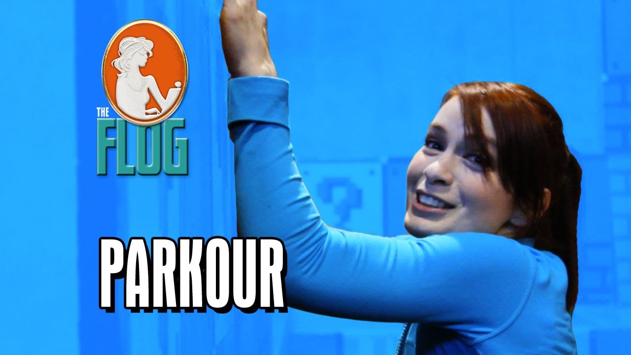 Felicia Day Tries Parkour & Freerunning 🏃‍♀️