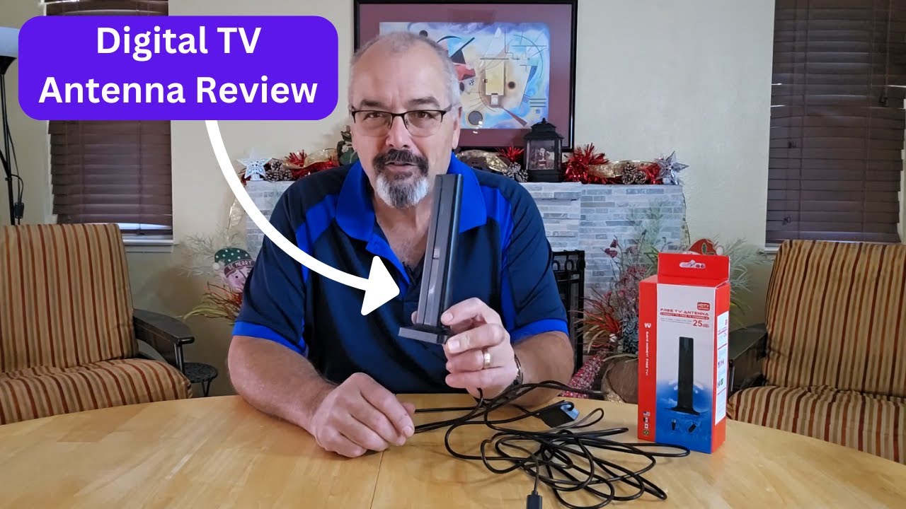 Digital TV Antenna 2024: Easy Setup & Long-Range HD 📺