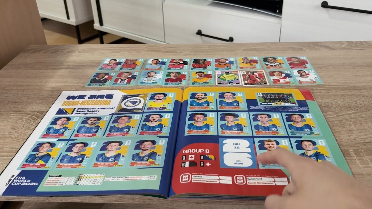 Zalepio Sam 876 Sličica - Svetsko Prvenstvo 2026 ⚽