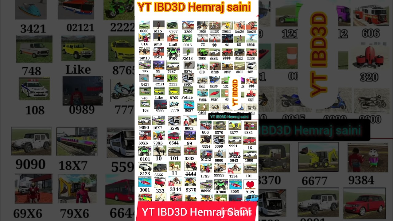 Exciting New 3D Codes for Indian Ninja Kawasaki & KTM Bullet Bikes 🚲