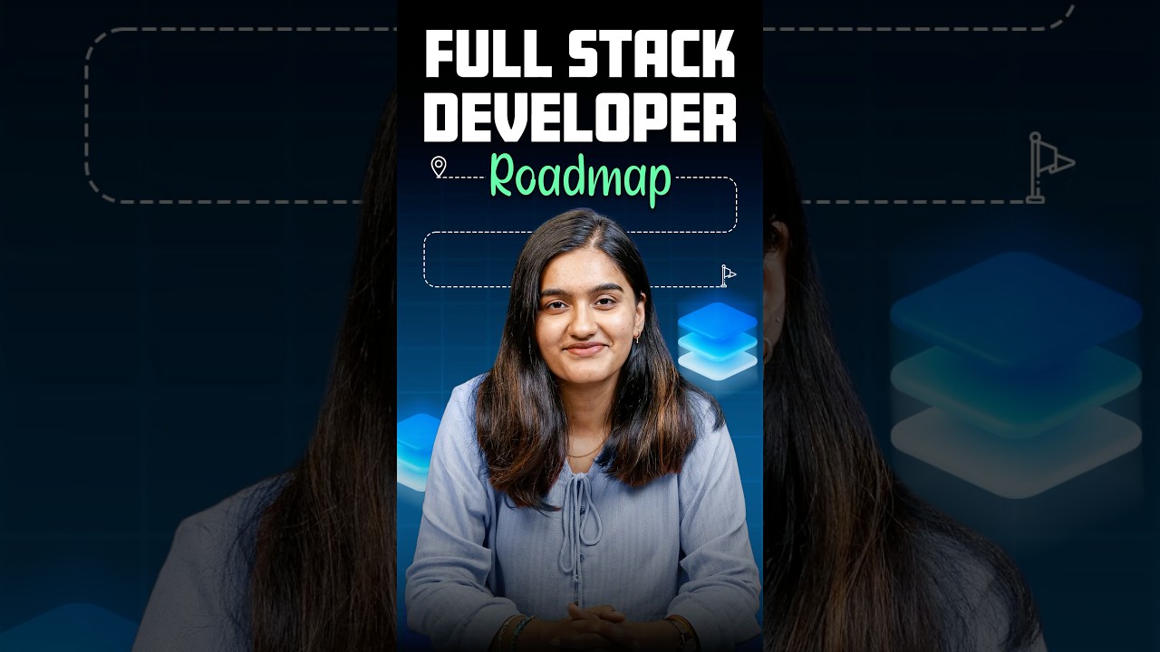Full Stack Development Roadmap 2025 | How to Become a Full Stack Developer | Intellipaat #shorts
