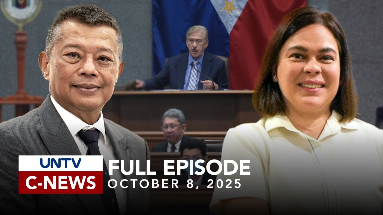 UNTV: C-NEWS | Oct 8, 2025 - Marcos on Remulla & VP Sara