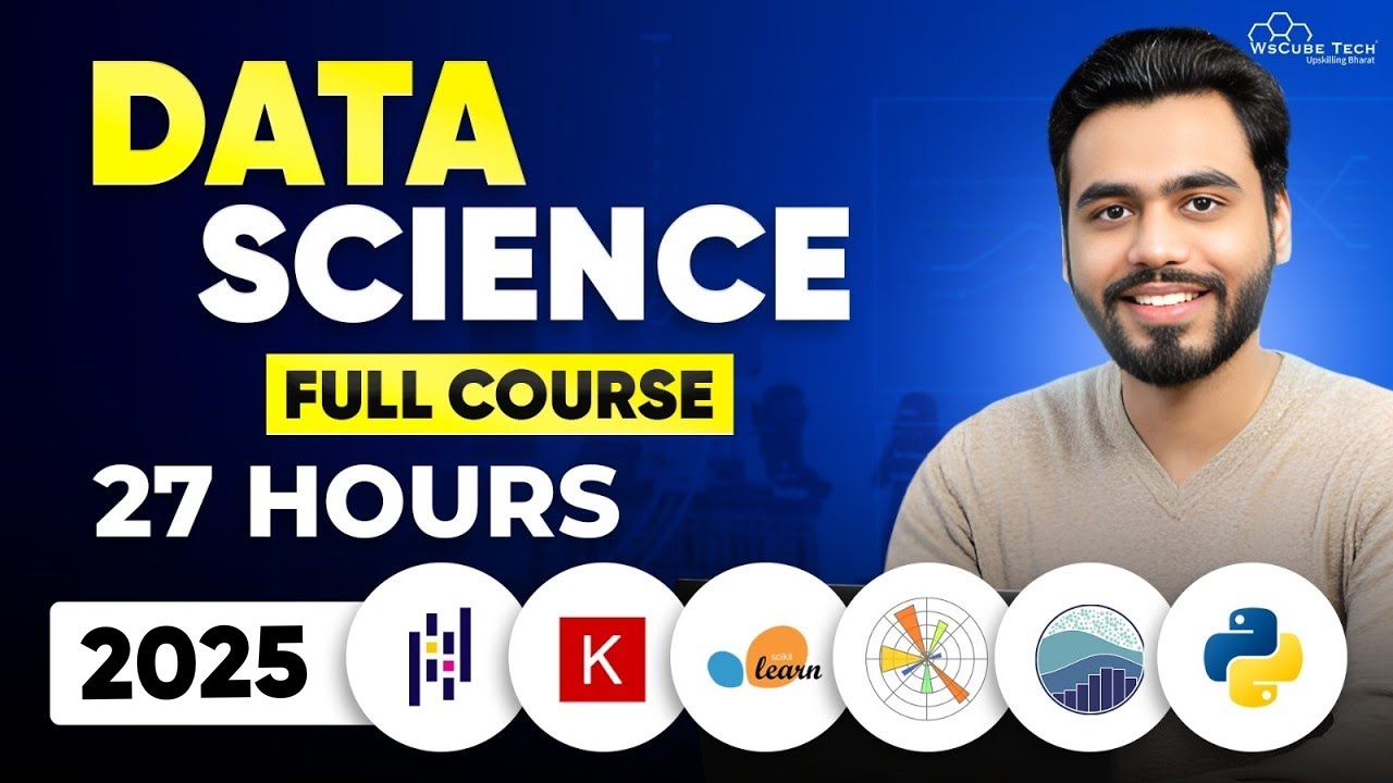 Data Science Beginner Course in 27 Hours (2025)