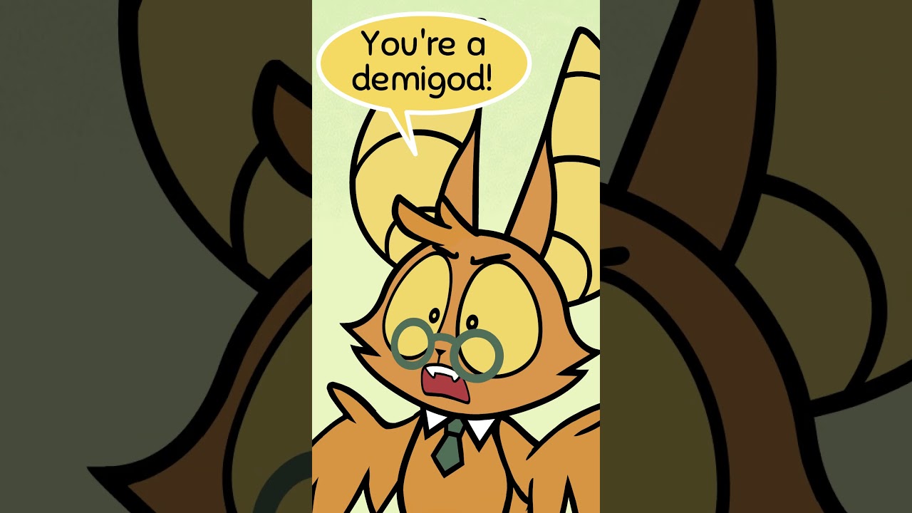 All the fantastic powers of a god, but the memory of a goldfish #animation