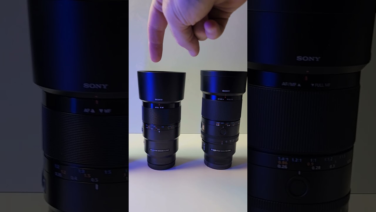Sony 100mm F2.8 GM vs Sony 90mm G & Tamron 90mm F2.8 📸