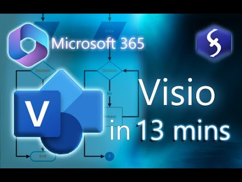 Microsoft Visio Tutorial for Beginners in 13 Minutes