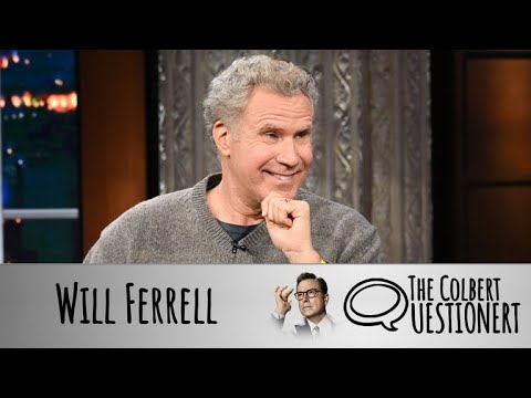 Will Ferrell on The Colbert Questionert 🎬