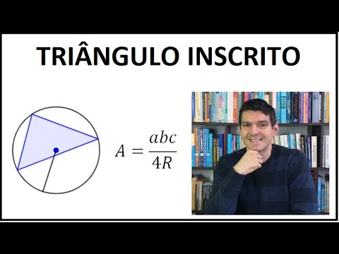 GEOMETRIA - Área do triângulo inscrito