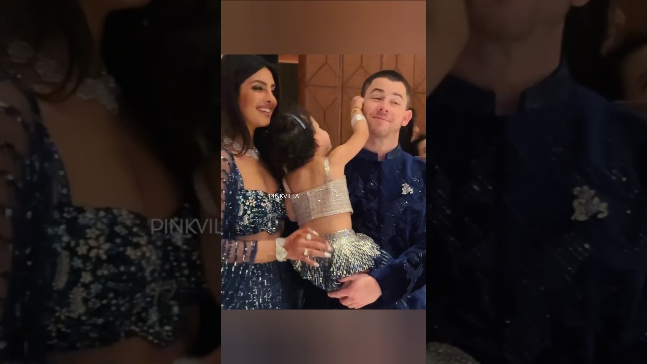 Priyanka Chopra Enjoys Moment with Malti Marie and Nick Jonas | #shorts #bollywood