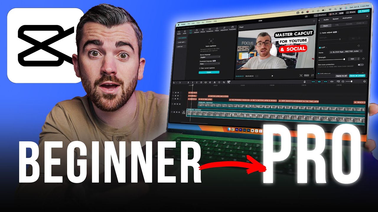 Master CapCut Video Editing on Mac & PC in 2025 🚀 | Complete Tutorial for Beginners
