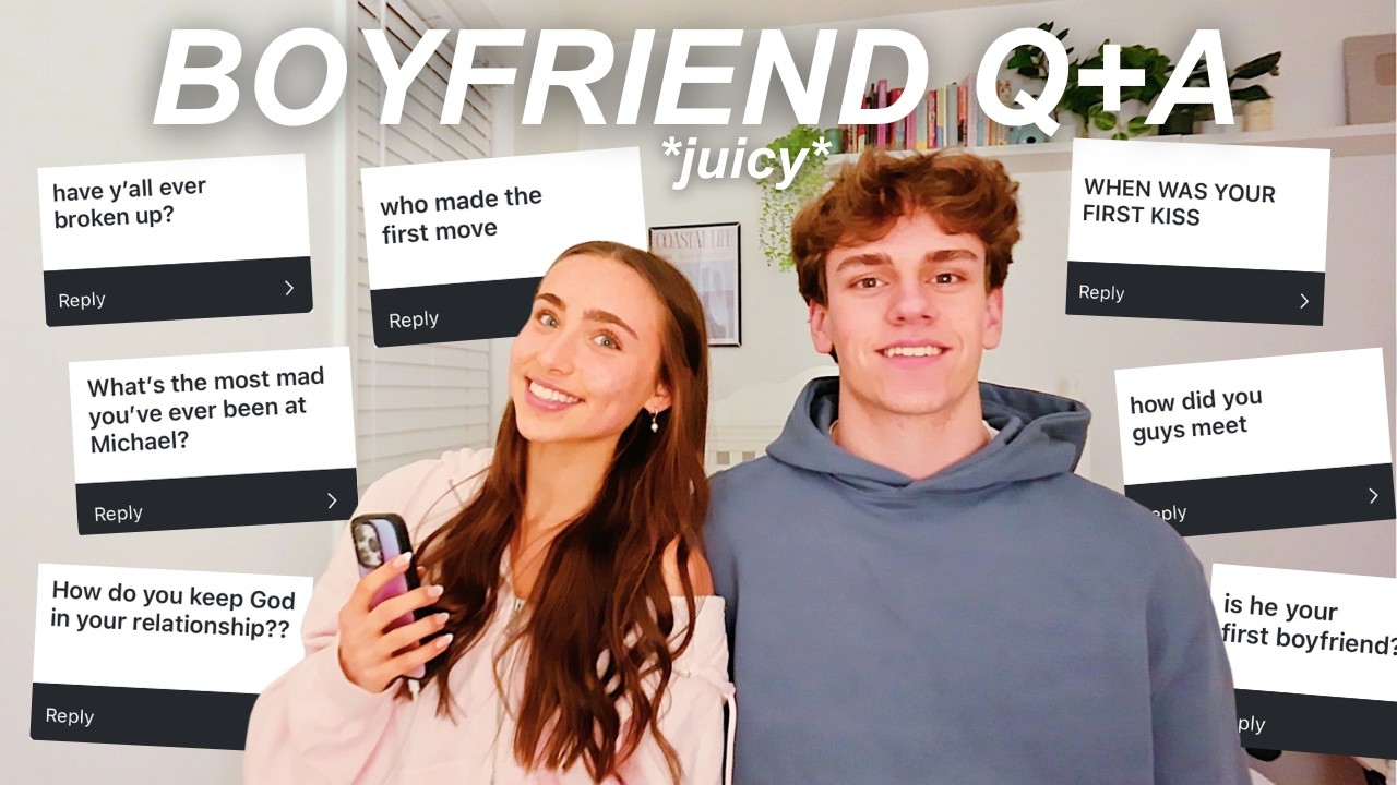 Q&A WITH MY BOYFRIEND *answering ALL of your questions*