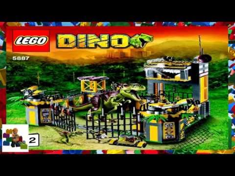 LEGO instructions - Dino - 5887 - Dino Defense Headquarter (Book 2)