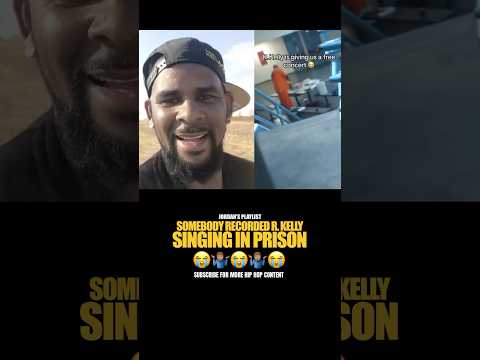 R. Kelly singing in prison 😭😭😭 #rkelly #hiphop #entertainment