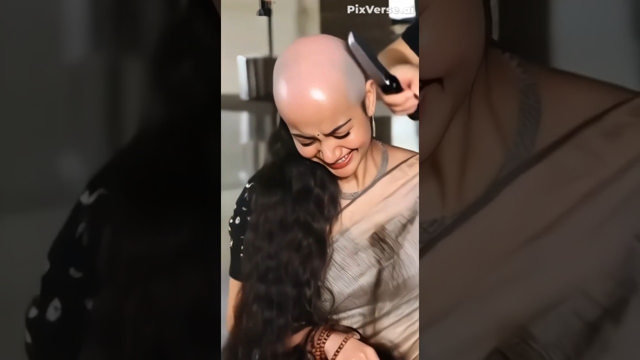 Sai Pallavi's AI-Generated Bald Head Shave 🎬