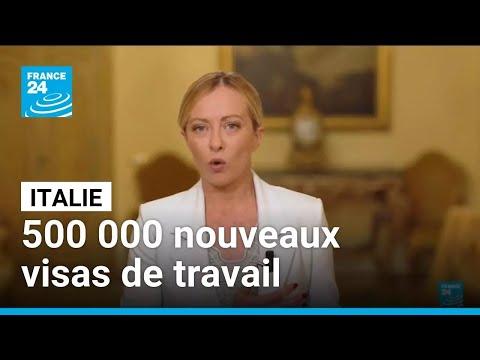 Pénurie de main d'œuvre en Italie : 500 000 nouveaux visas de travail non européens délivrés