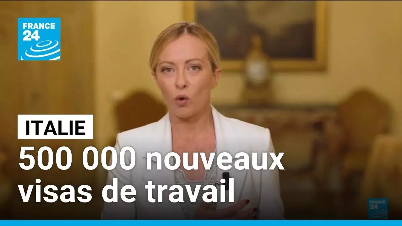 Italie: 500 000 nouveaux visas de travail pour combler la pénurie de main-d'œuvre 🇮🇹