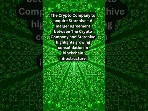The Crypto Company to acquire Starchive