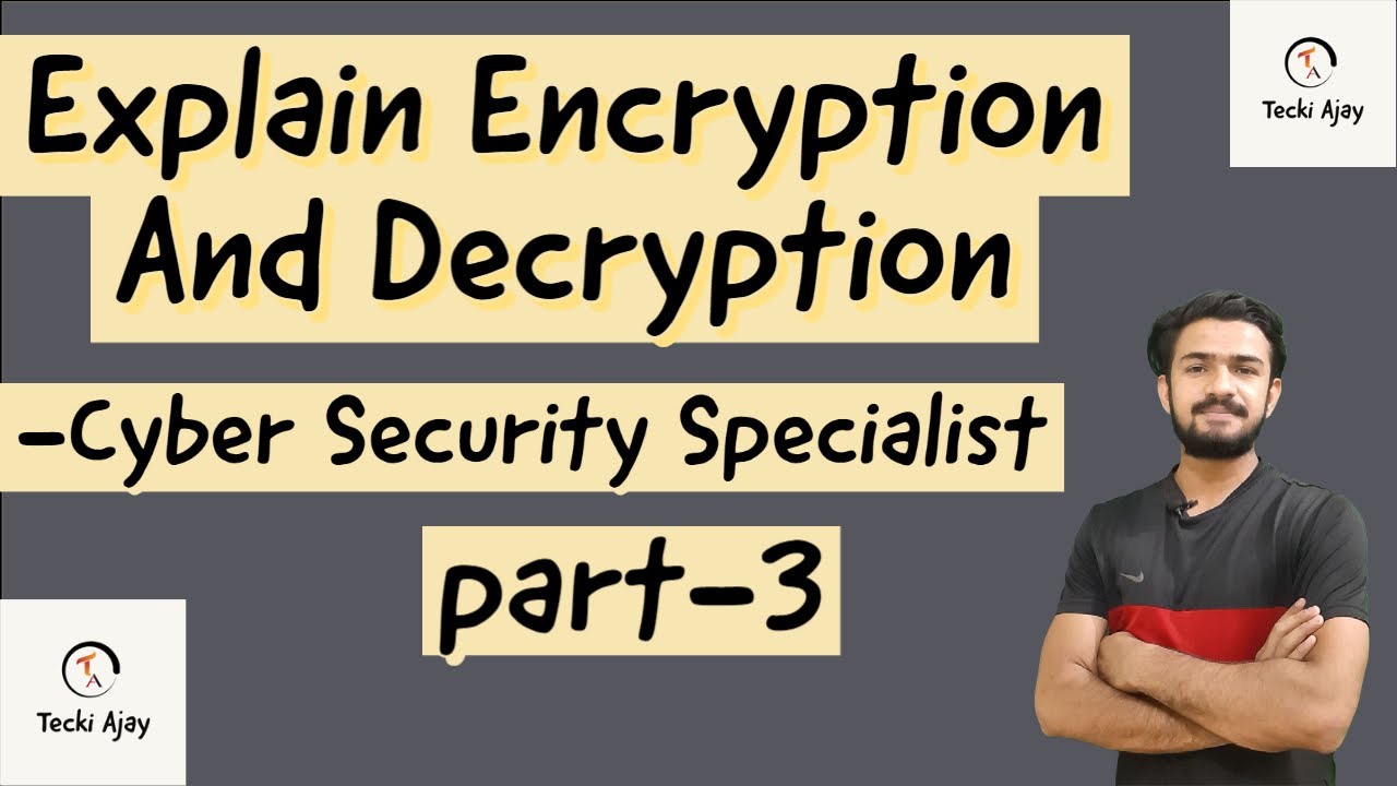 एन्क्रिप्शन और डिक्रिप्शन समझें 🔐 | सुरक्षित नेटवर्क प्रोटोकॉल