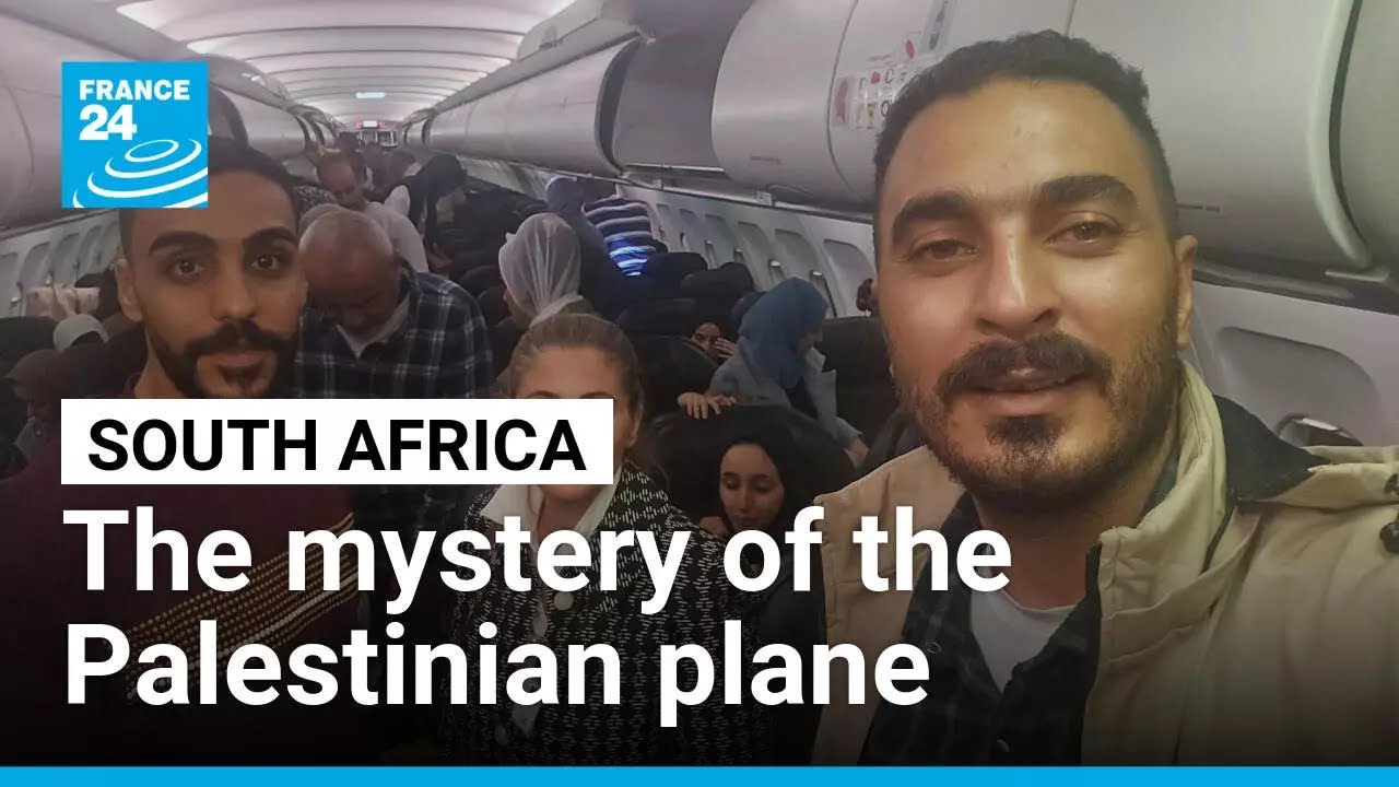 Plane with Gaza Refugees Lands in South Africa ✈️