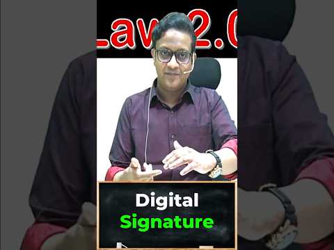 Digital Signature is OP | CA Siddharth Agarwal