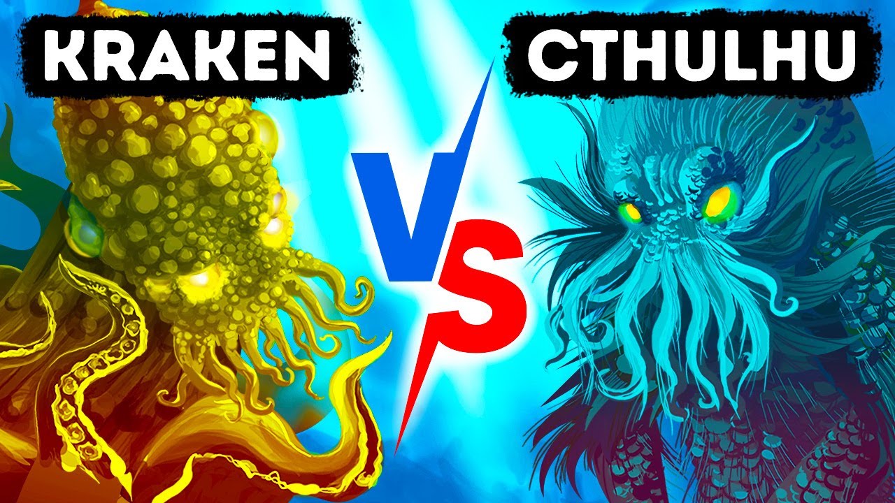 Kraken vs Cthulhu: The Ultimate Sea Monster Showdown 🌊