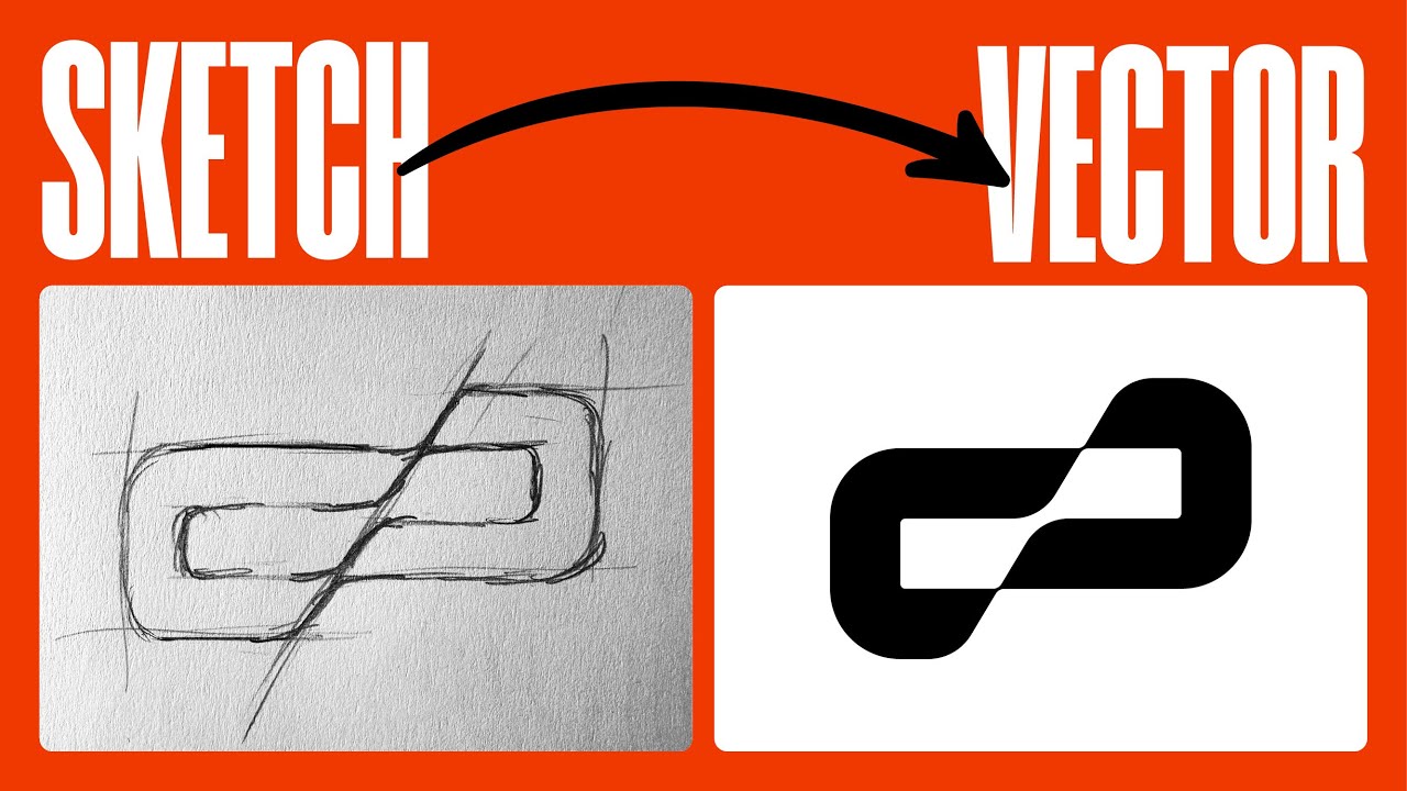 7 Logo Sketches to Vector in Adobe Illustrator βοΈ