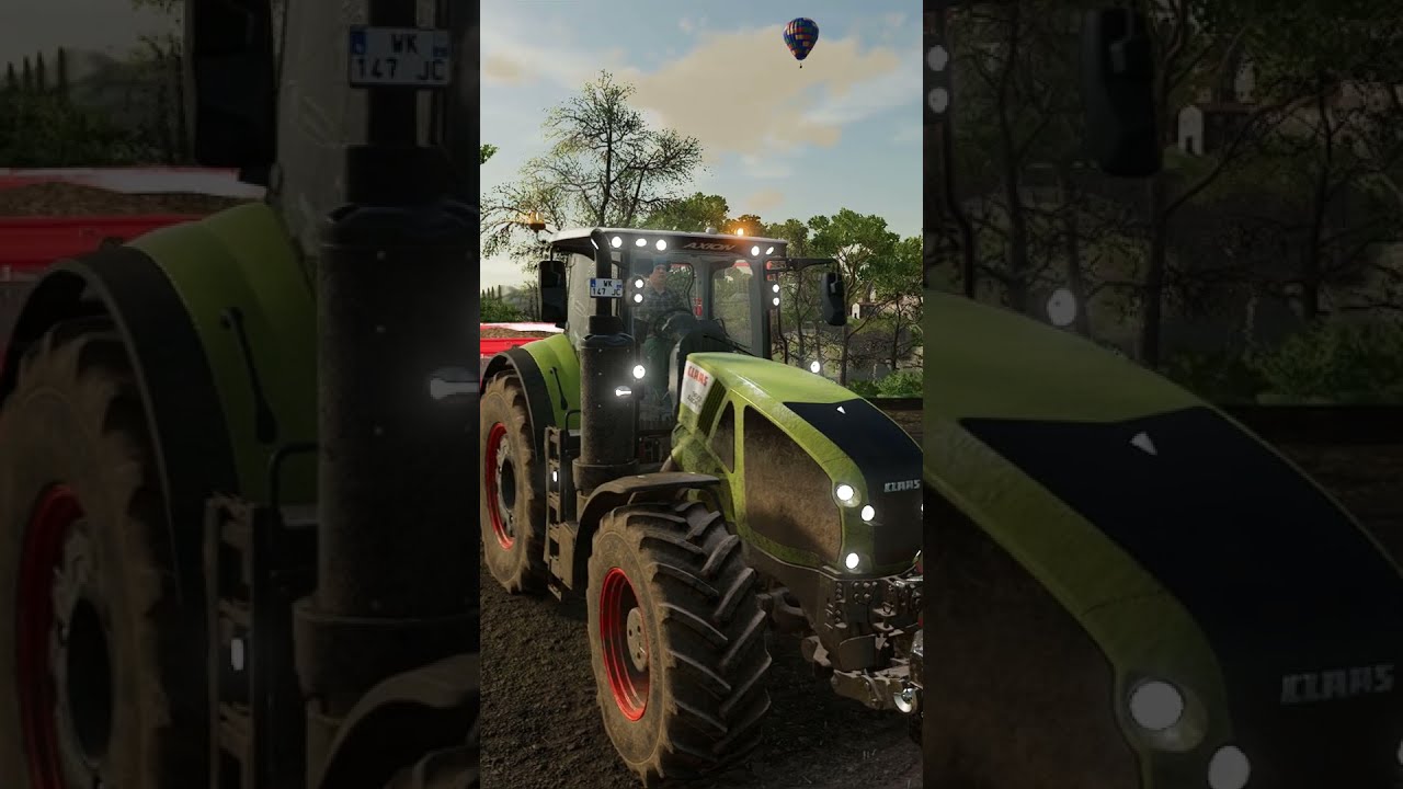 Claas 960 Axion Tractor in Farming Simulator 22 🚜
