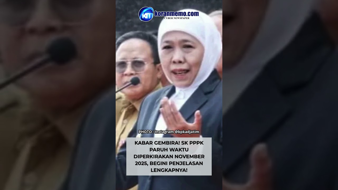 SK PPPK Paruh Waktu Diperkirakan Disalurkan November 2025