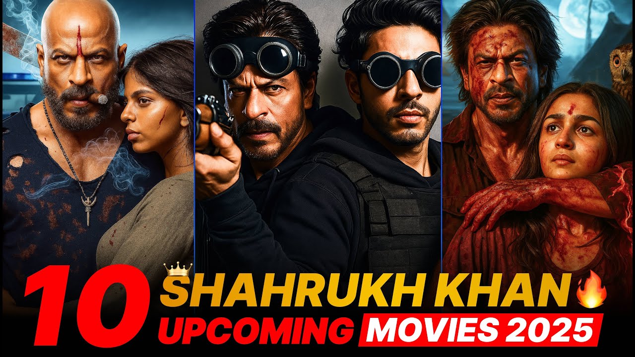 Top 10 Shahrukh Khan Movies Coming 2025-2027 🎬