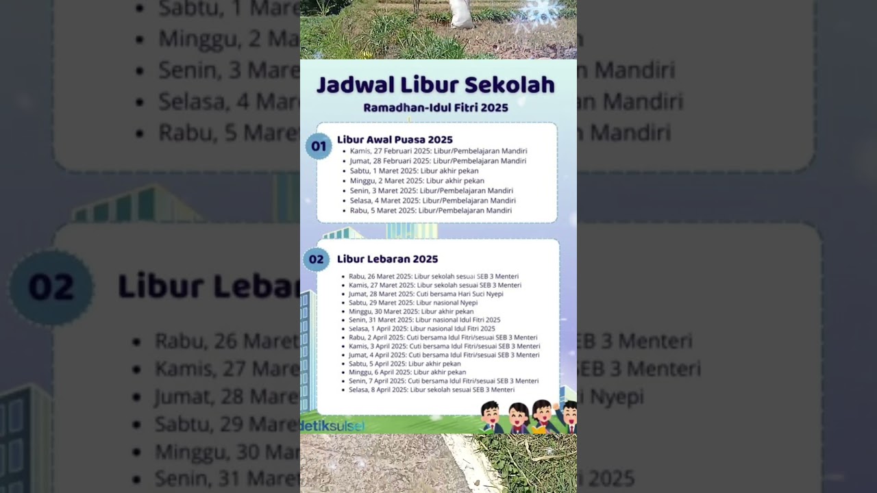 Jadwal Libur Sekolah Ramadhan 2025 🕌