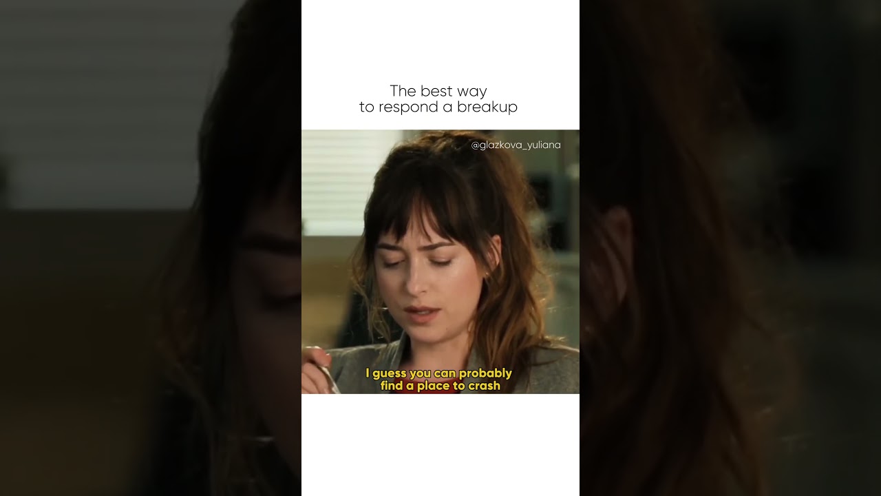 How to Respond Gracefully to a Breakup 💔