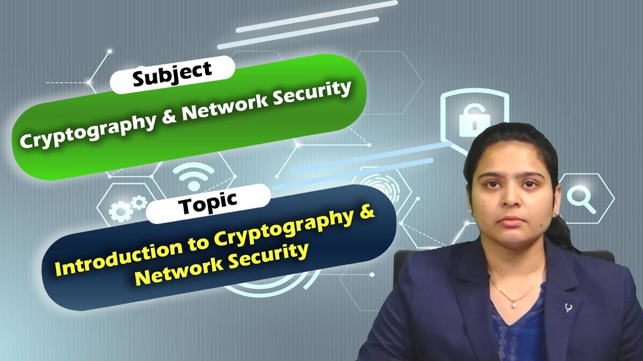 Introduction to Cryptography & Network Security 📡 by Ms. M. Saranya
