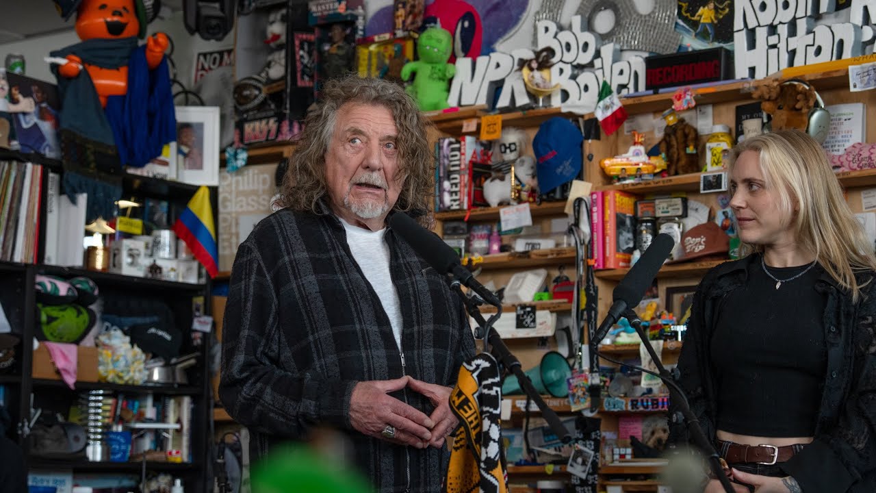 Robert Plant Performs at Tiny Desk 🎤