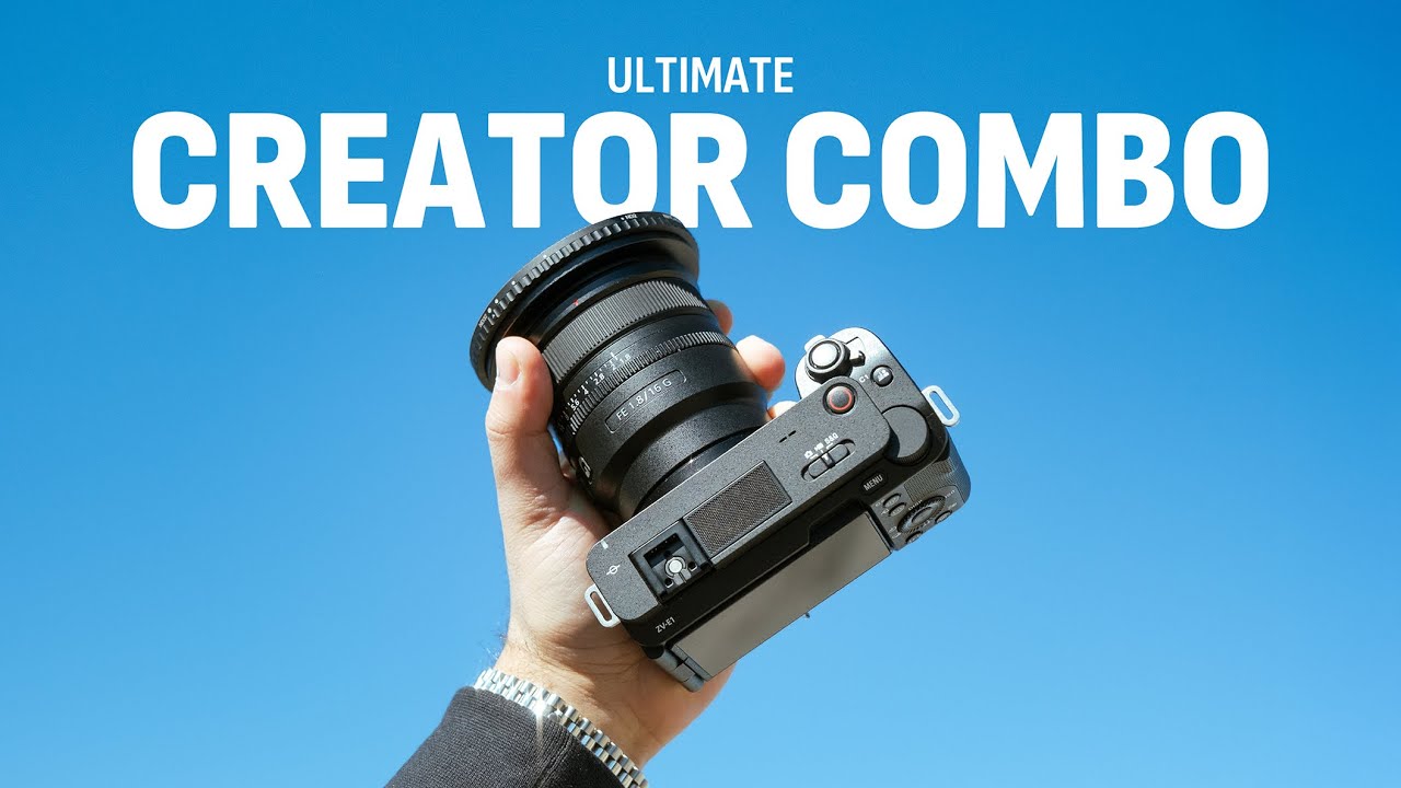 The BEST Camera Combo for Creators | Sony ZV-E1 & Sony 16mm f1.8
